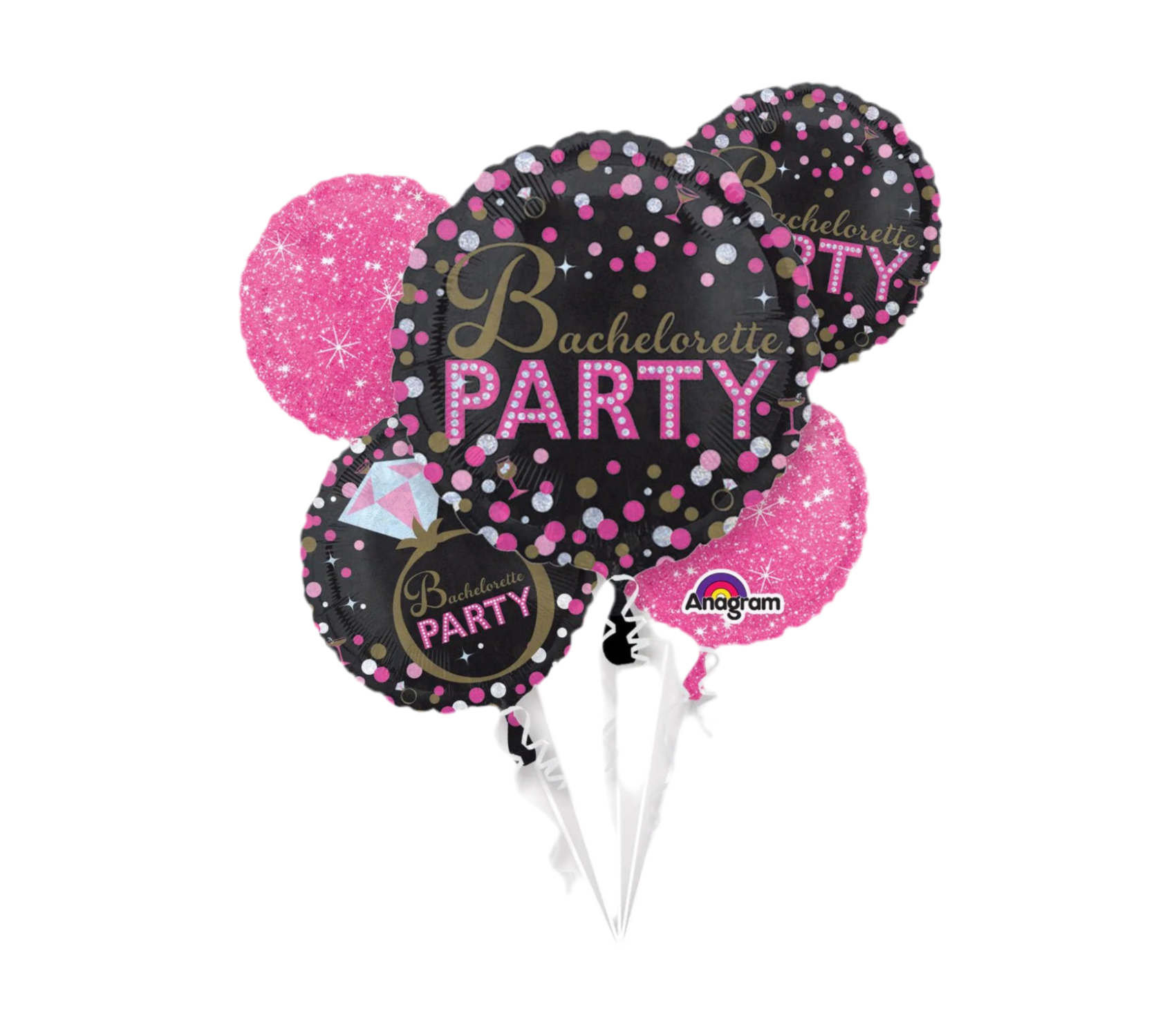 Anagram Bachelorette Party Balloon Bouquet